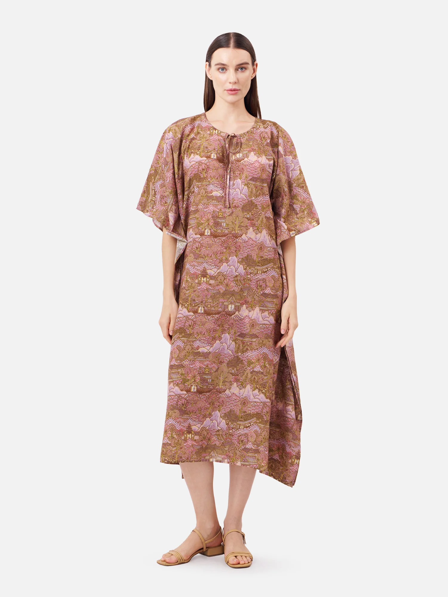 Ayothaya Kingdom Keyhole Kaftan