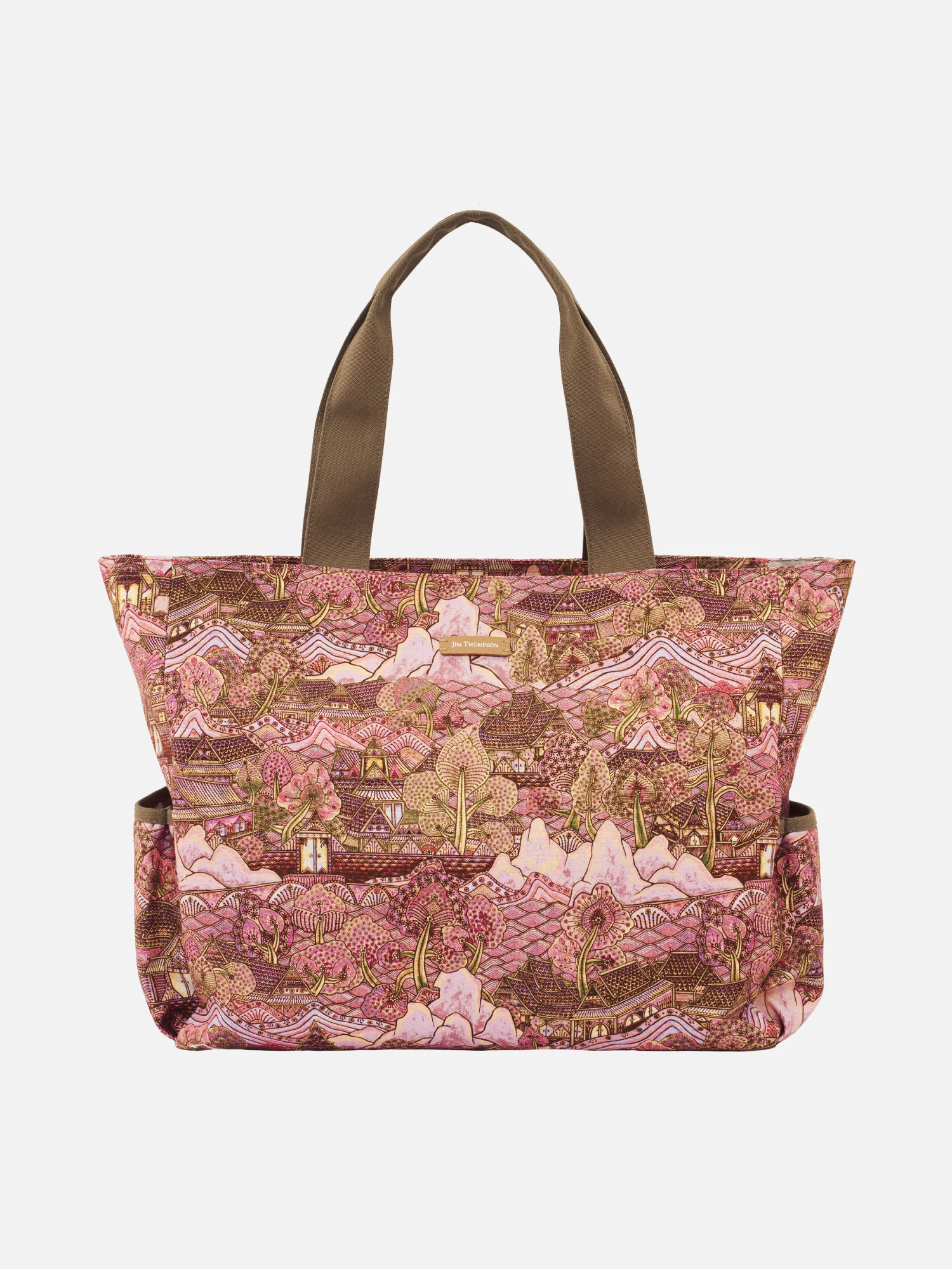 Ayothaya Kingdom Large Canvas Tote