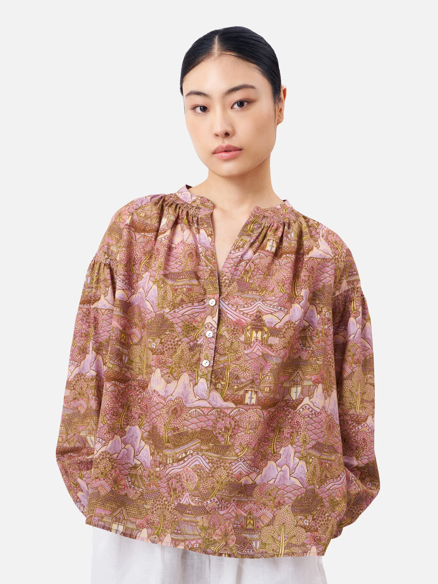 Ayothaya Kingdom Raglan Blouse