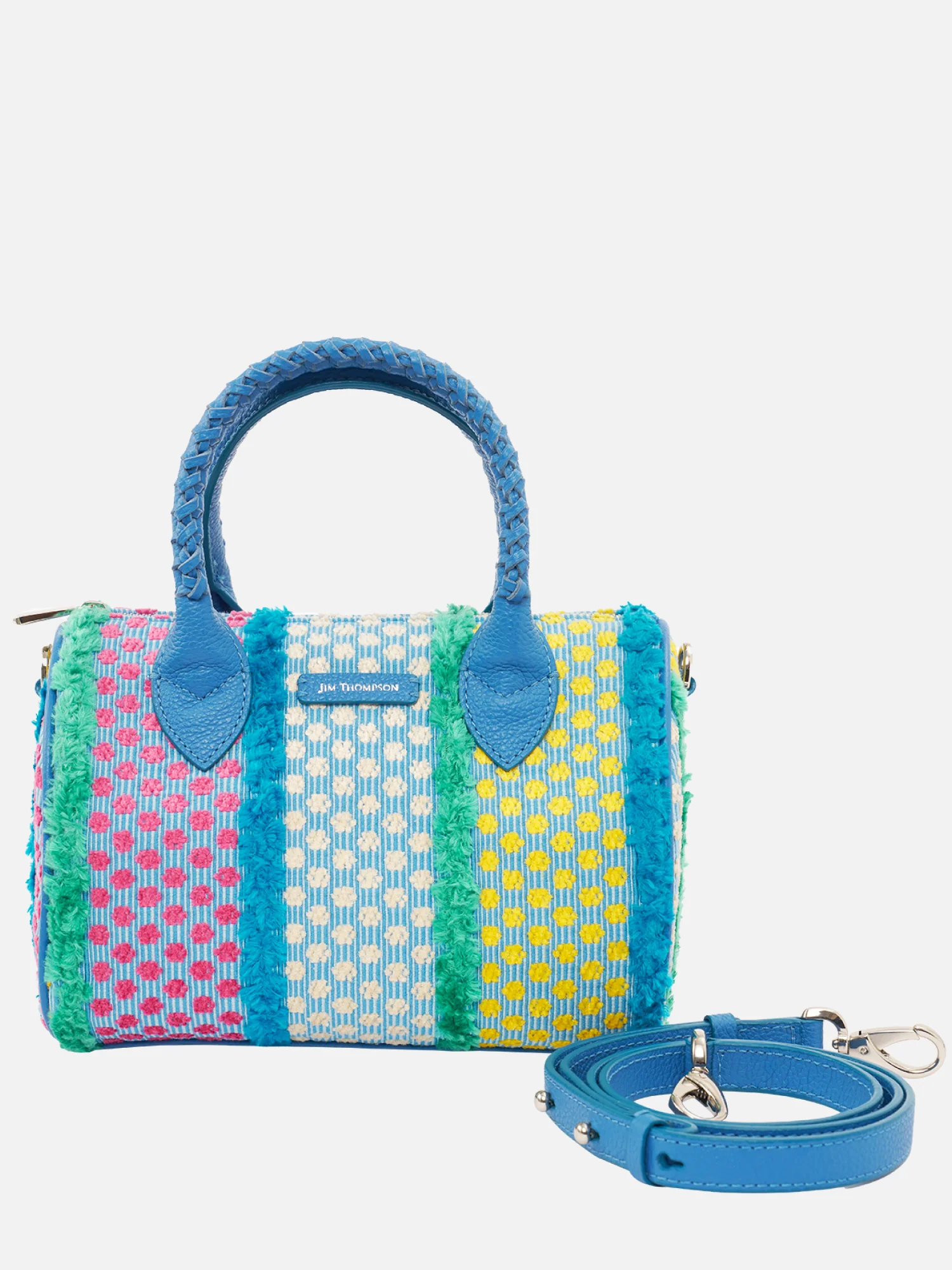 Kradumthong Chenille Mini Bangkok Satchel
