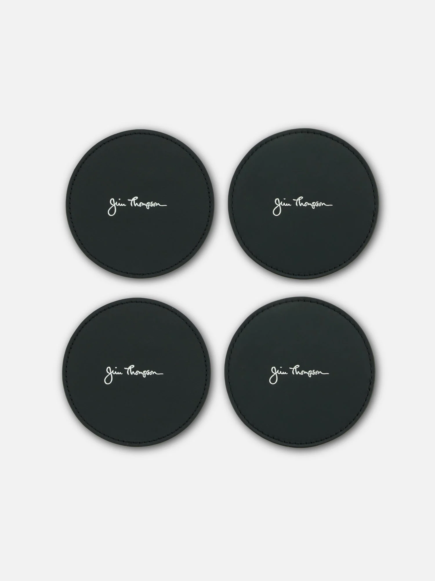 Leather Coaster Set