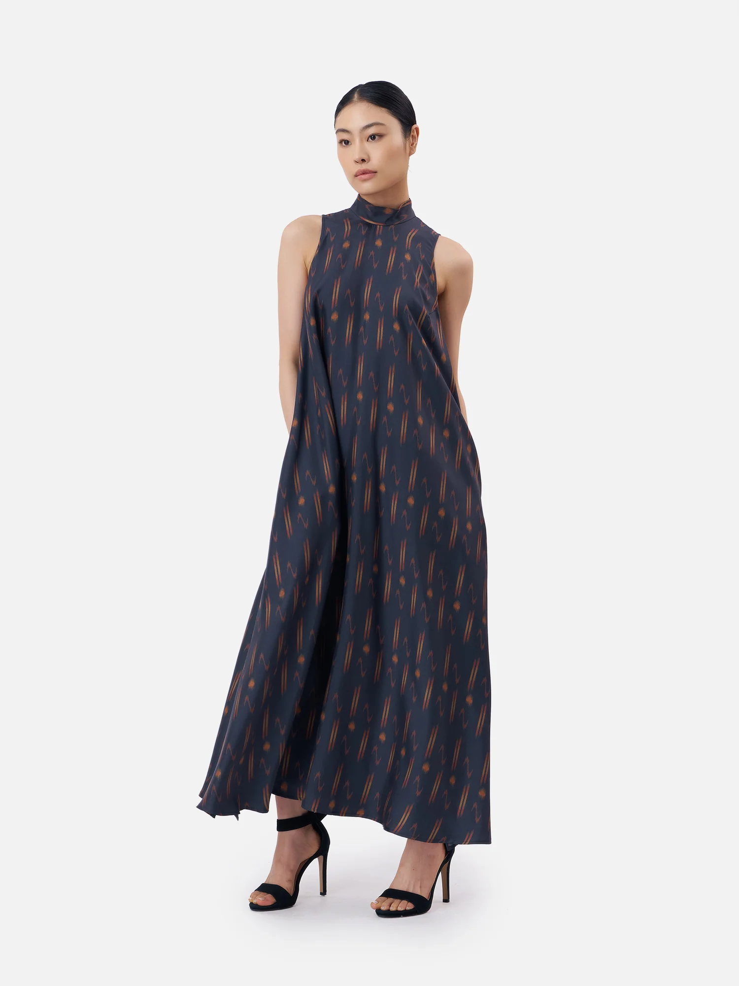 Mae Rim Slim Turtleneck Maxi Dress
