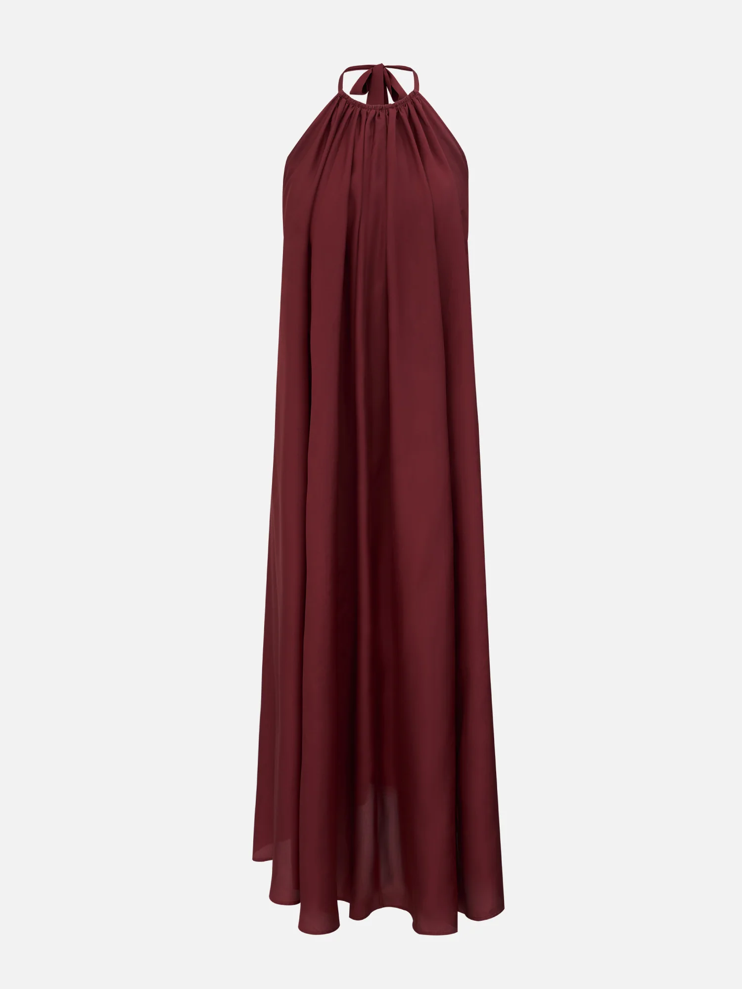 Open Back Halter Maxi Dress - Image 2