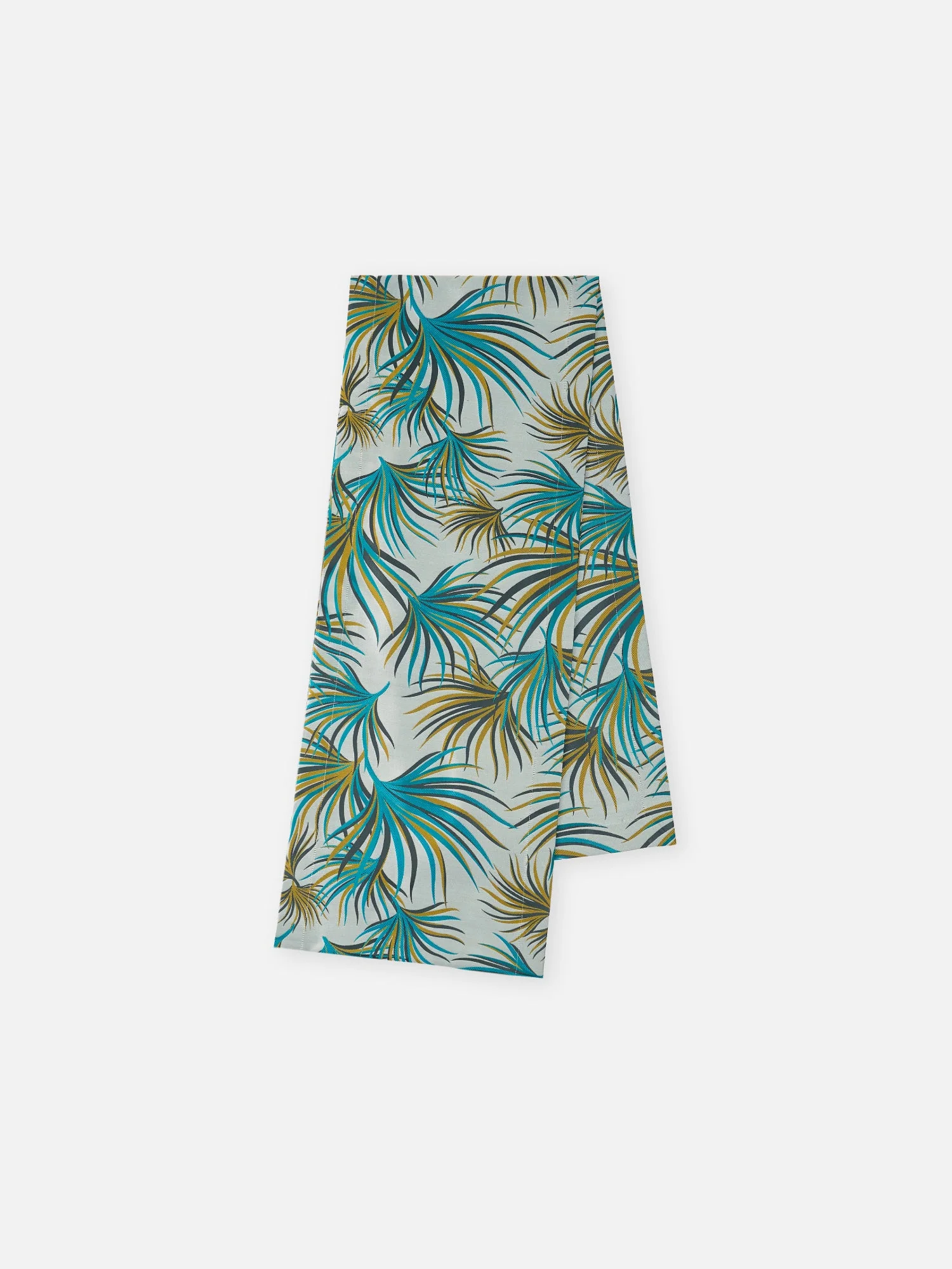 Palms Firework Silk Table Runner