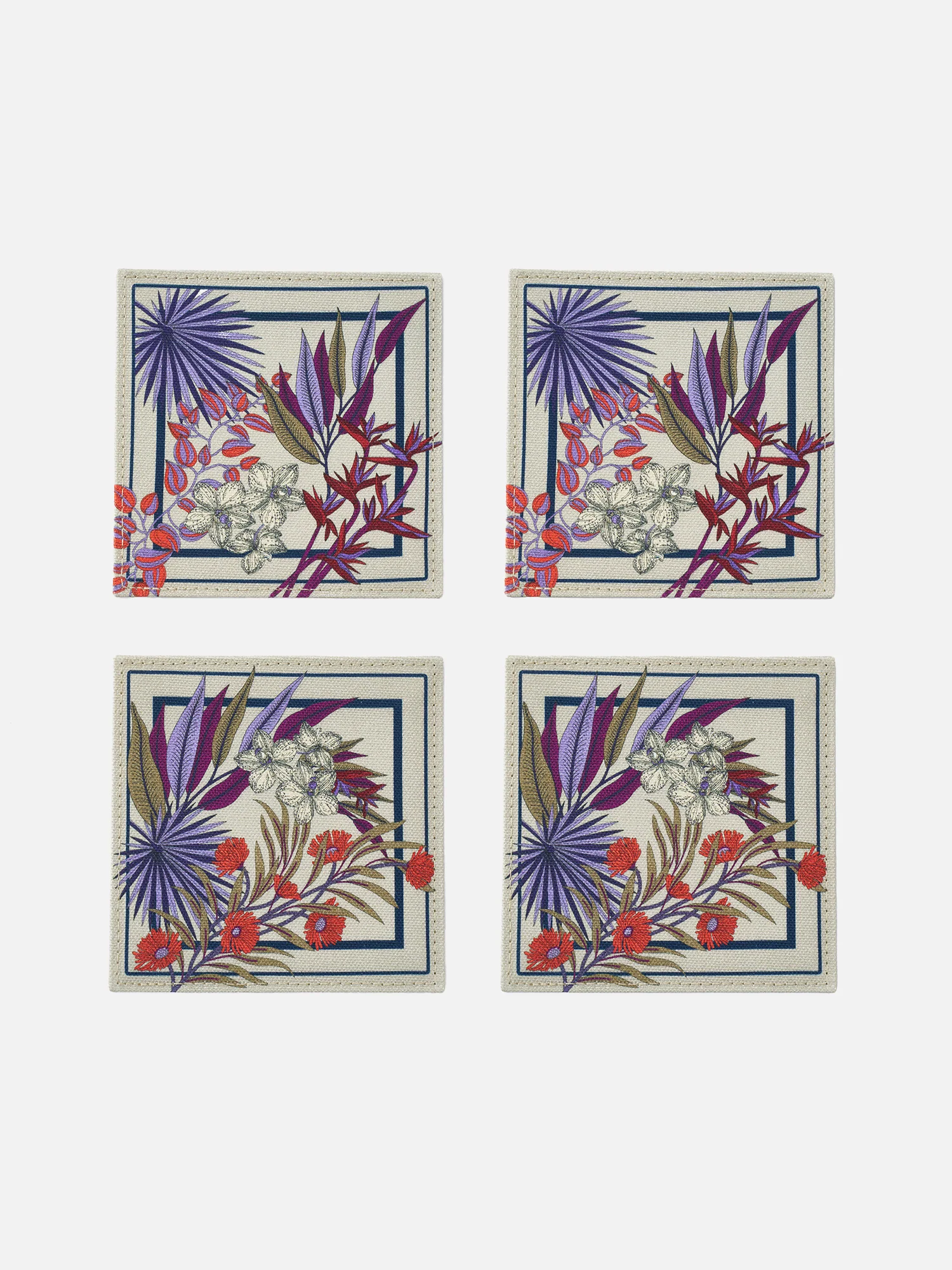 Paradise Coasters Set of 4