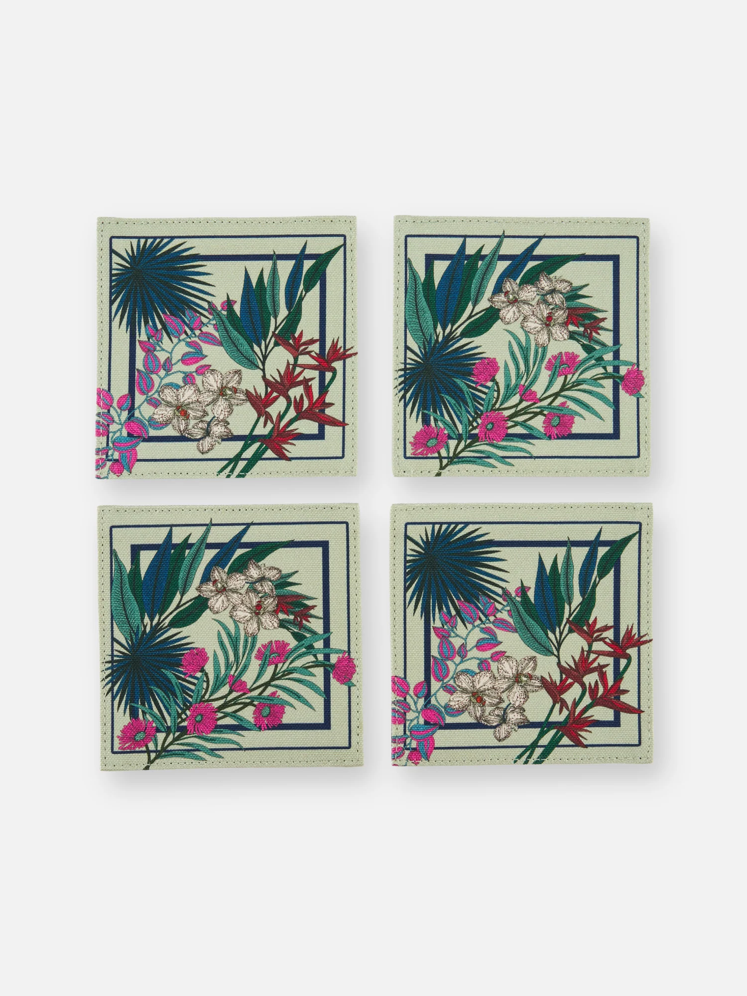Paradise Cotton Coaster Set